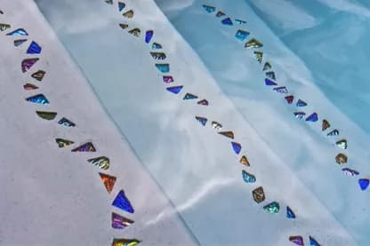 Lightstreams glass tile, Jewels / Shell Beach — photo 14