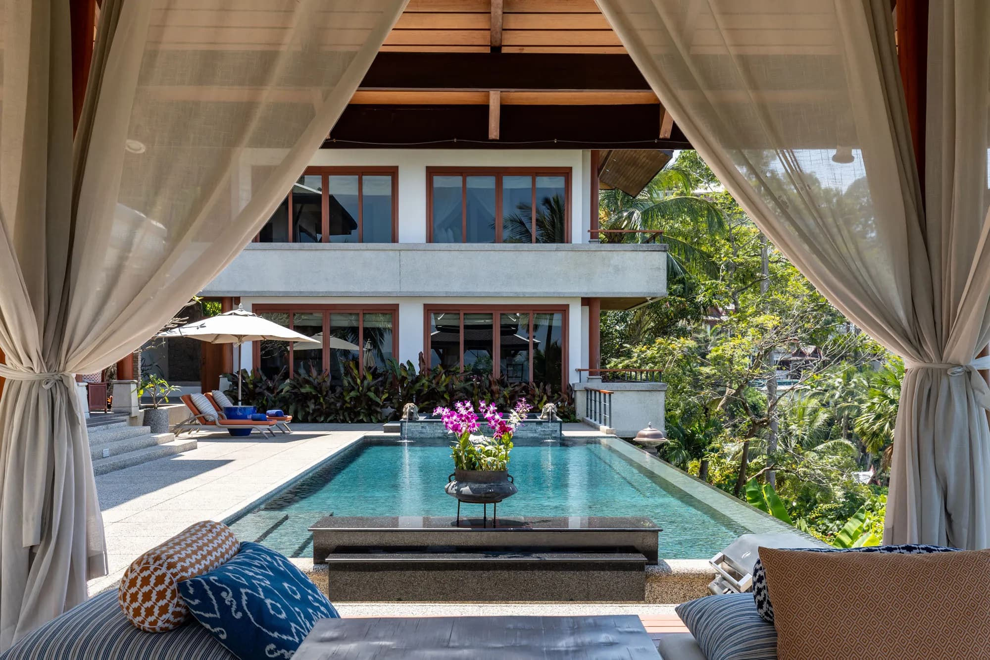 Thai pavilion villa infinity pool, Phuket — photo 24