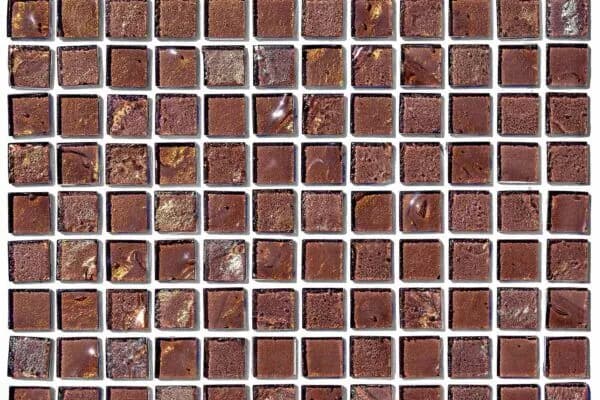 Gold Iridescent Collection · Bronze — 1″ tile
