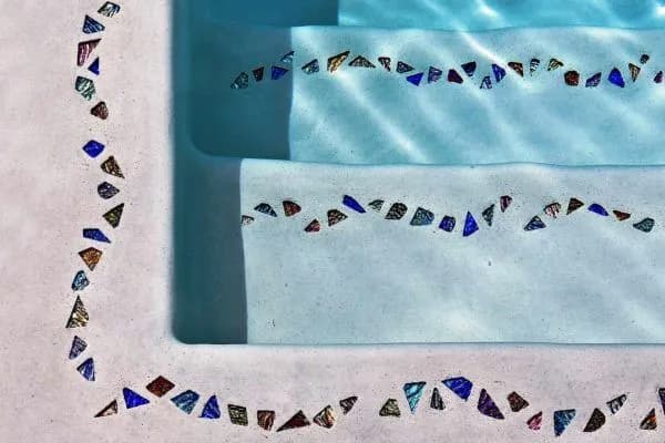 Jewel Inlays & Shell Beach · Shell Beach — pool stairs