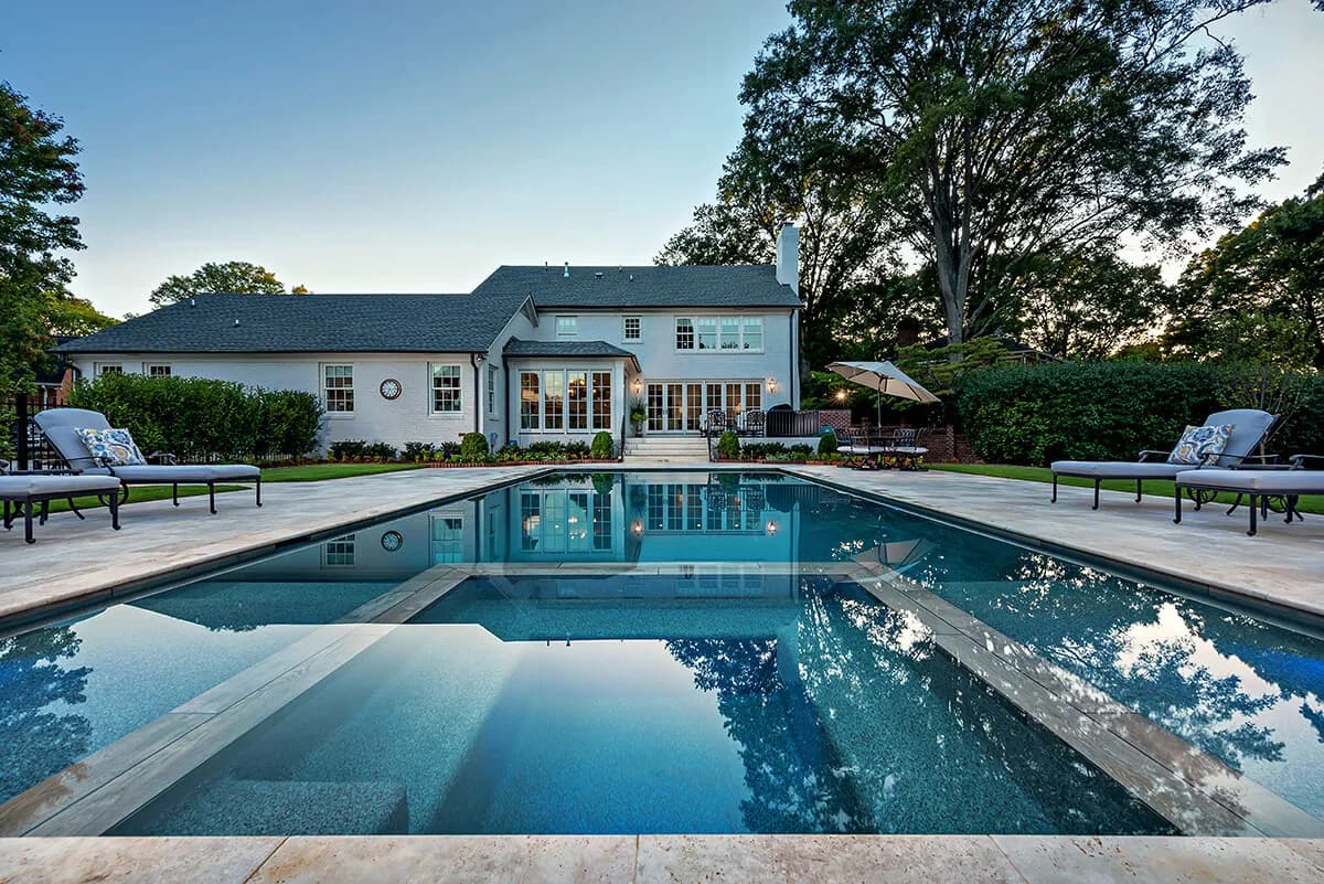 PebbleSheen Blue Granite · Executive Swimming Pools · 2021