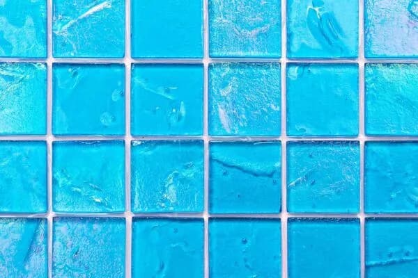 Lightstreams Aqua Blue glass tile swatch