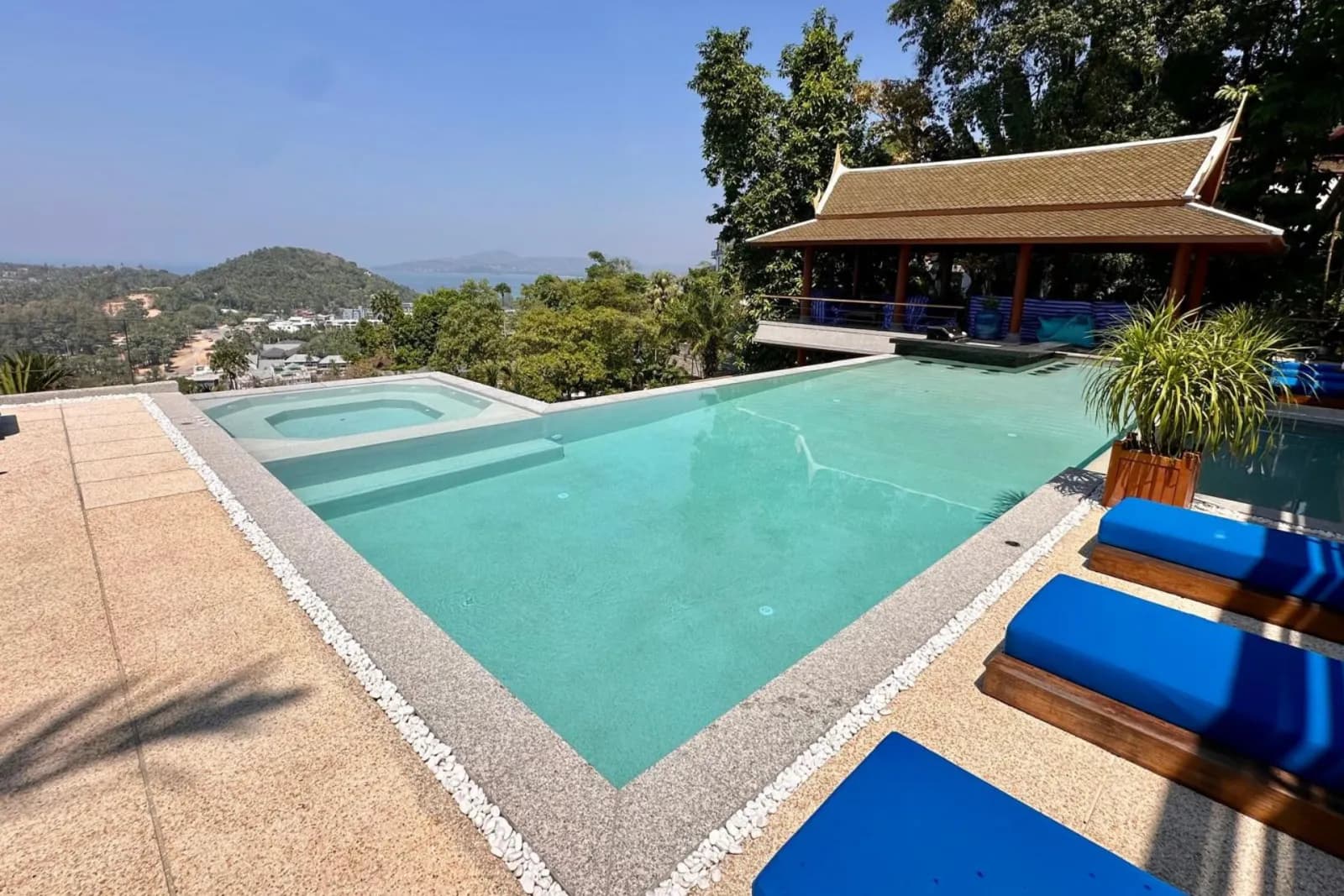 Green Villa, Thalang Phuket: A Complete Pool & Terrace Transformation by PebbleTec Thailand