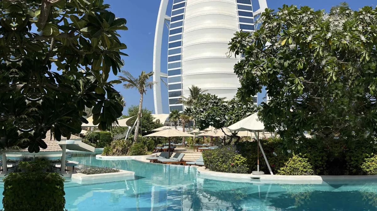 PebbleTec worldwide · Jumeirah Beach Hotel, Dubai