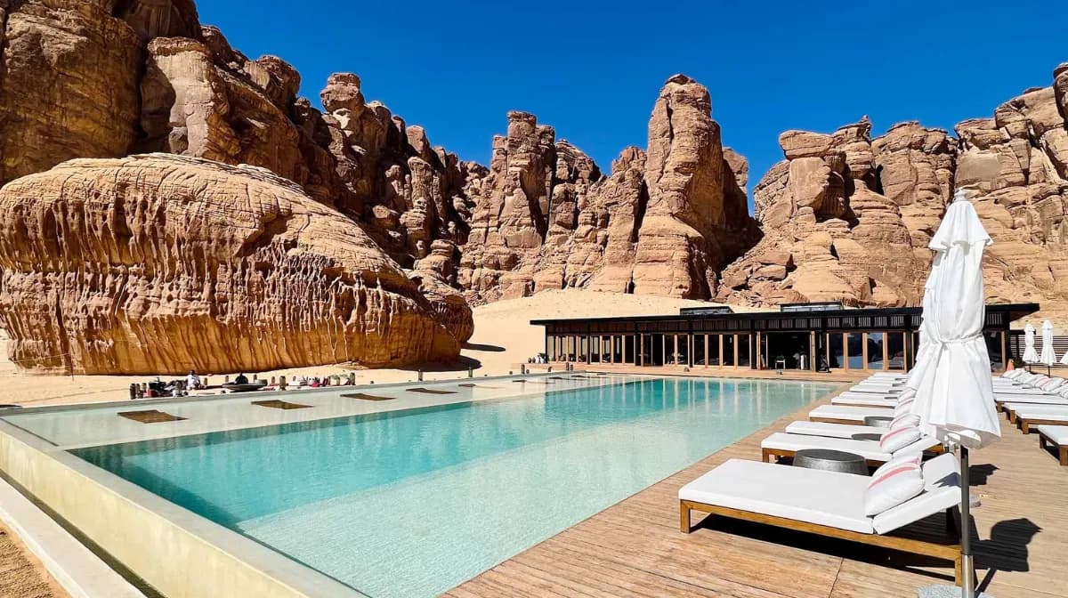 PebbleTec worldwide · Habitas AlUla, Saudi Arabia
