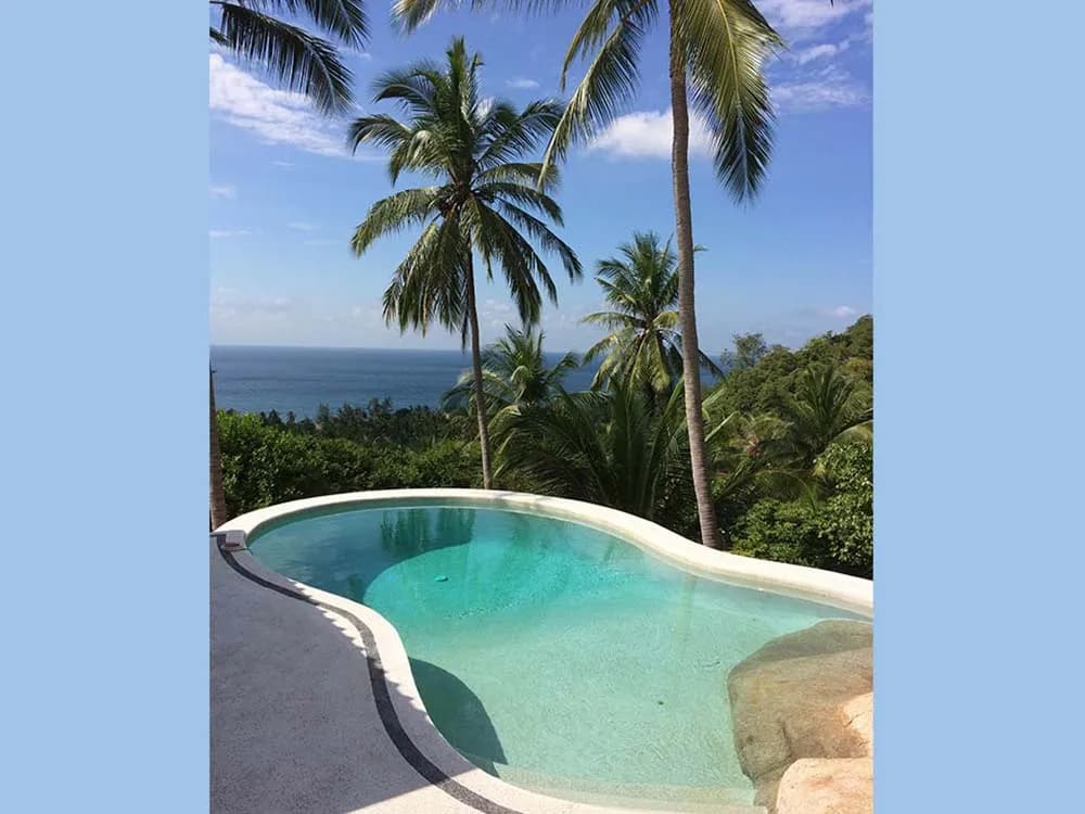 Hillside pool renovation, Koh Tao — photo 8